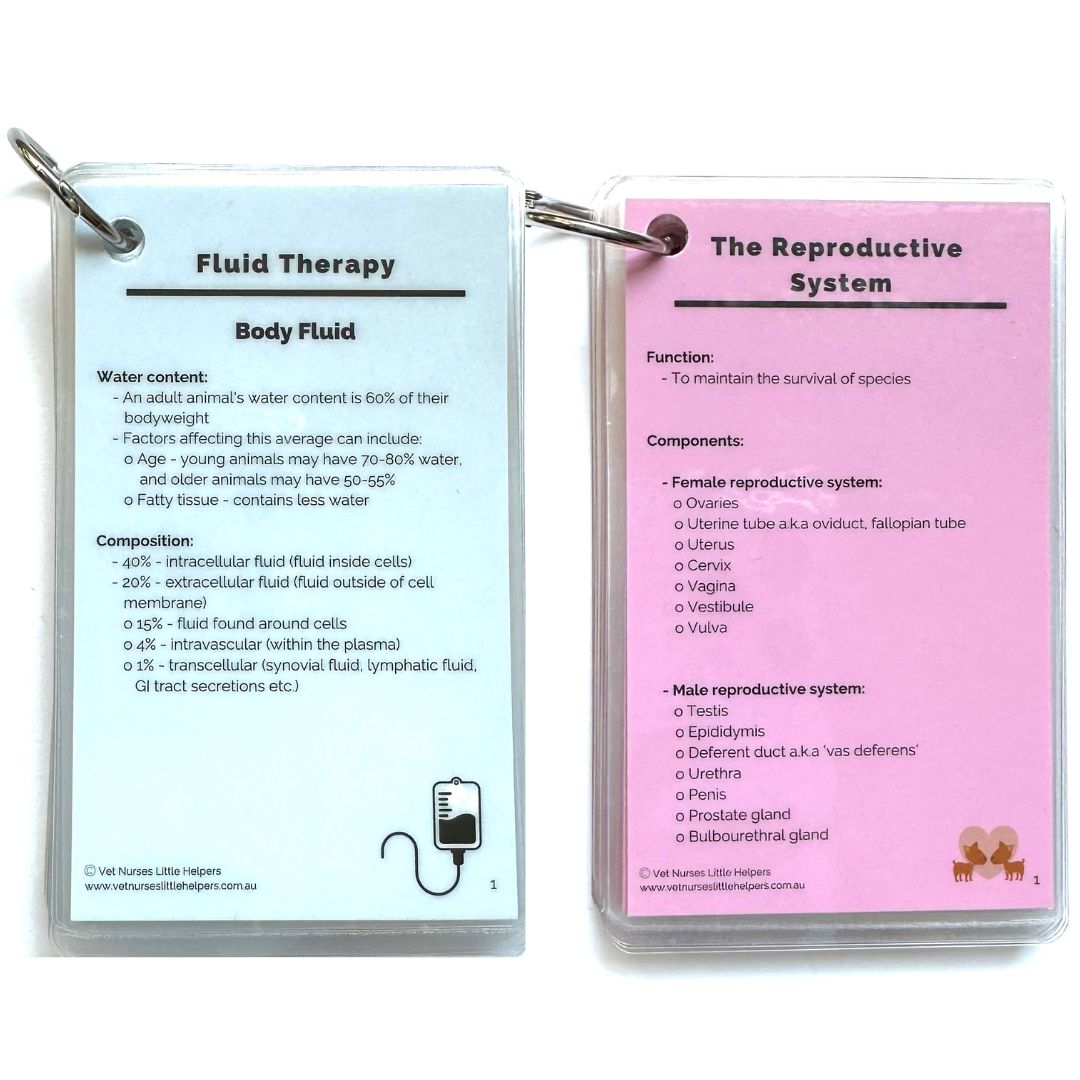 The Entire Bundle - Laminated - Vet Nurses Little Helpers