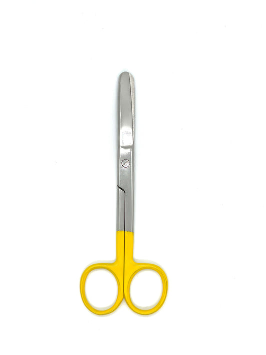 Straight Scissors - Yellow - Vet Nurses Little Helpers