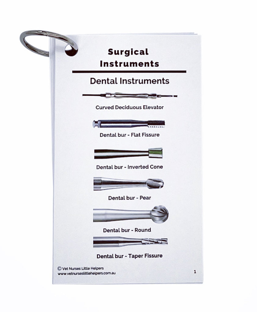 Surgical Instruments - Vet Nurses Little Helpers
