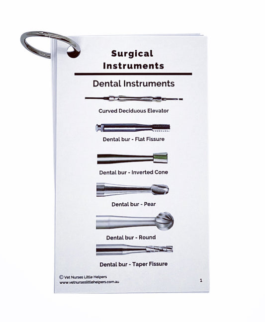 Surgical Instruments - Vet Nurses Little Helpers