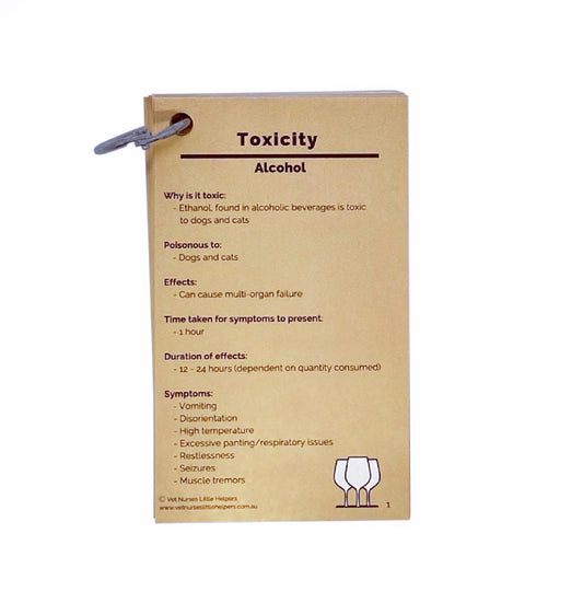 Toxicity - Vet Nurses Little Helpers