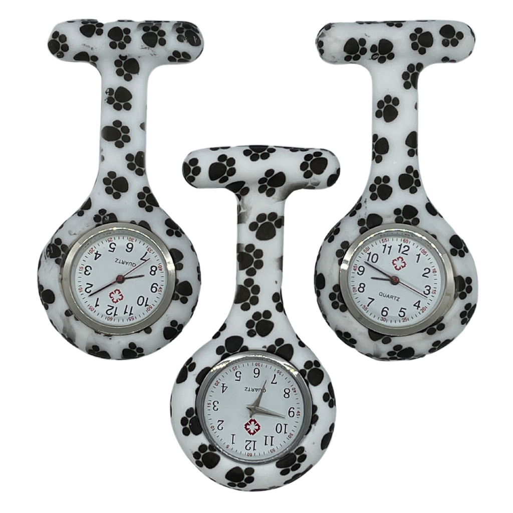 Paw print shop fob watch