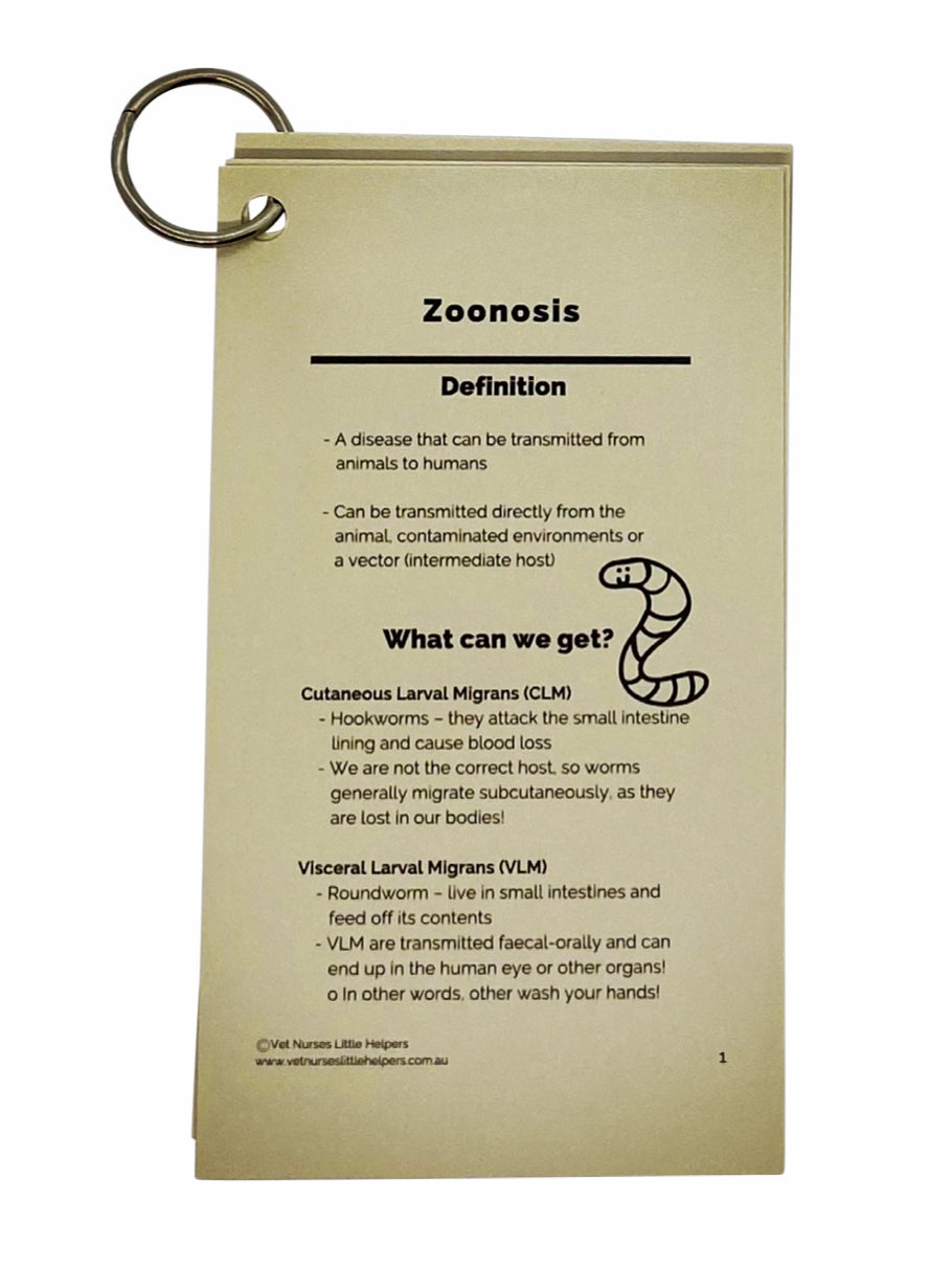 Zoonosis - Vet Nurses Little Helpers